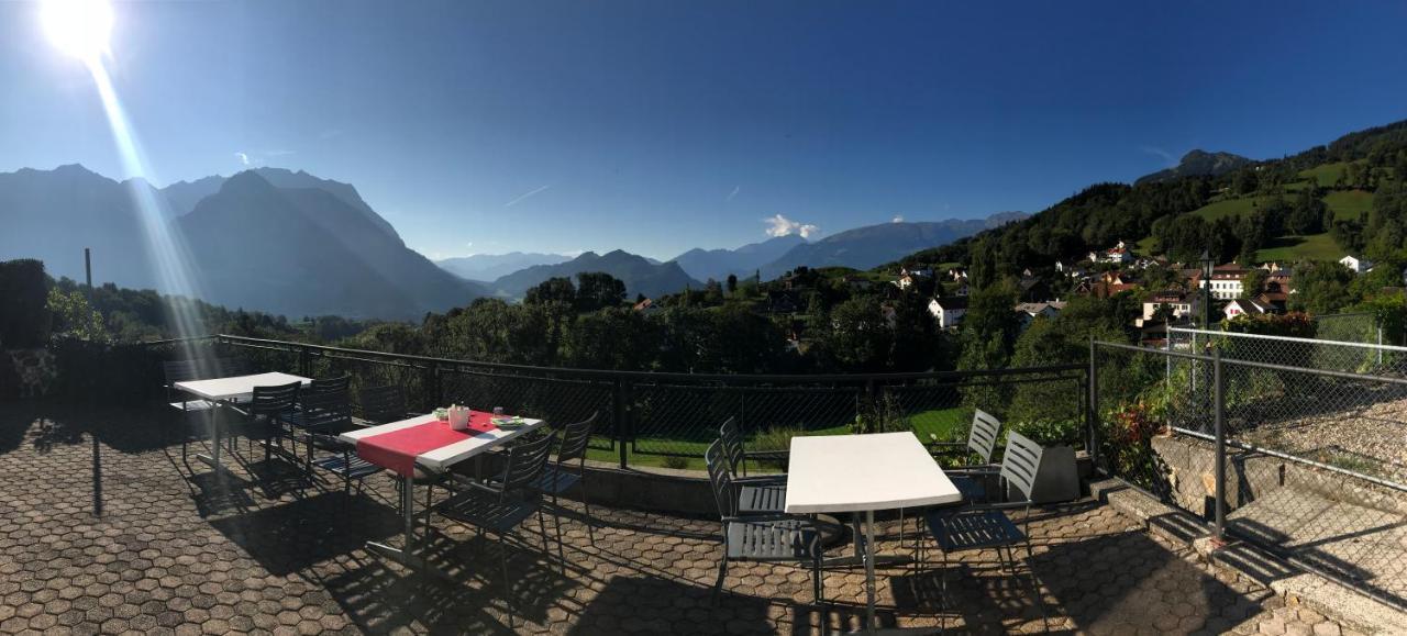 Hotel Bz Sunnahof Obersaxen Esterno foto
