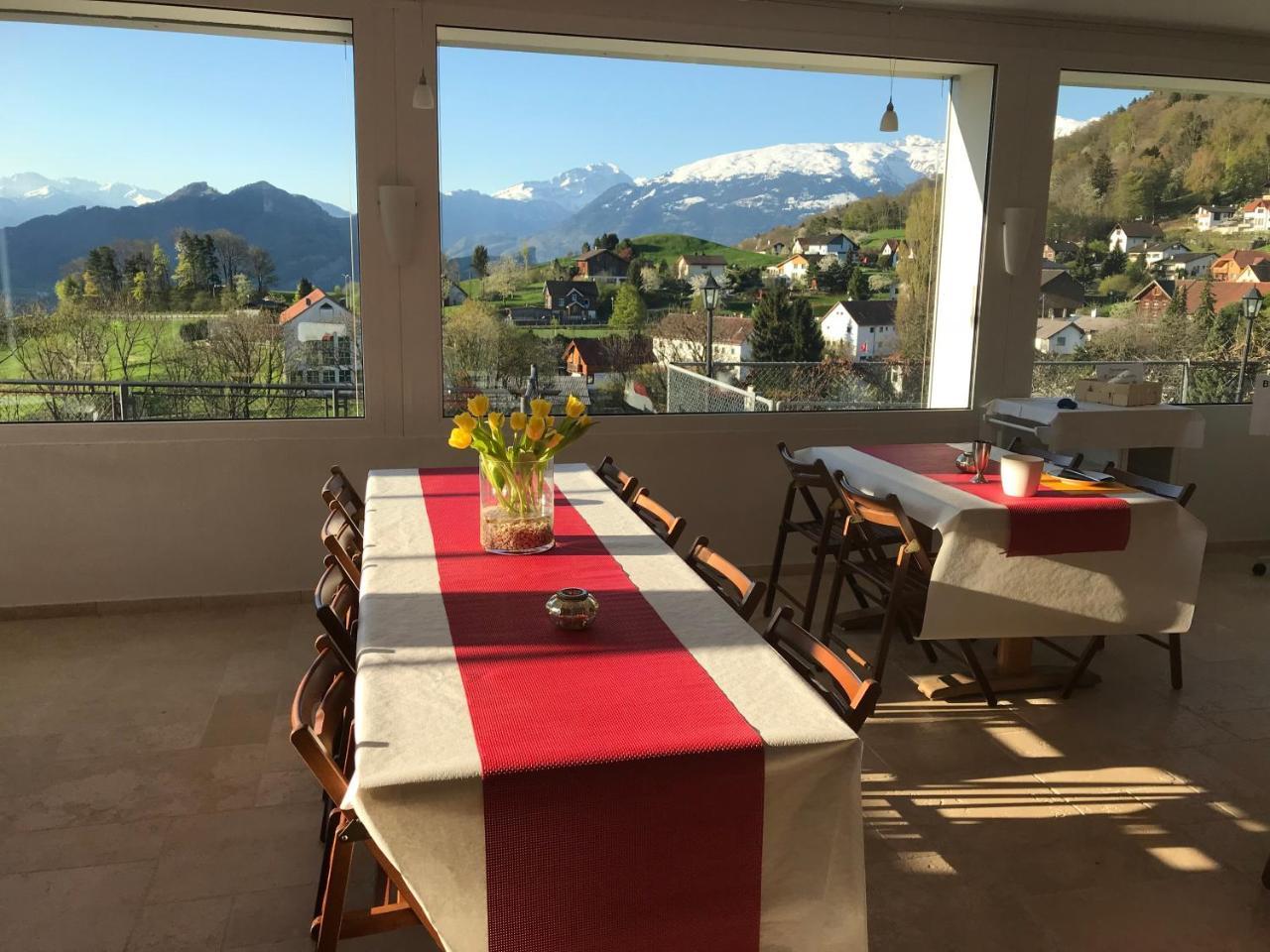 Hotel Bz Sunnahof Obersaxen Esterno foto